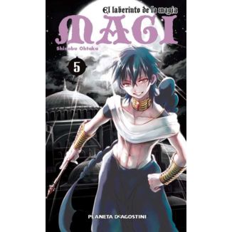 MAGI El laberinto de la magia #05 Manga Oficial Planeta Comic (Spanish)