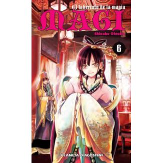 MAGI El laberinto de la magia #06 Manga Oficial Planeta Comic (Spanish)