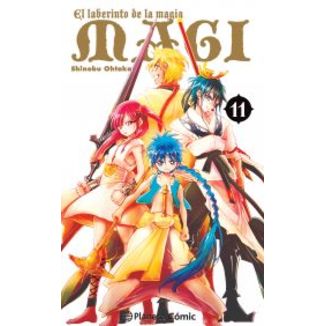 MAGI El laberinto de la magia #11 Manga Oficial Planeta Comic(Spanish)