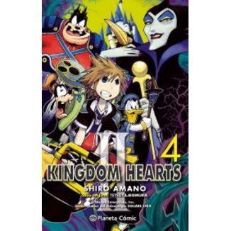 Kingdom Hearts II #04 Manga Oficial Planeta Comic (spanish)