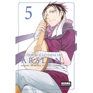 La Heroica Leyenda de Arslan #05 (Spanish) Manga Oficial Norma Editorial