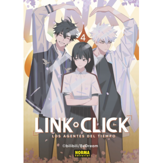 Link Click, los agentes del tiempo #4 Spanish Manga