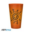 Konoha Glass and Coaster Set Naruto Shippuden 400 ml