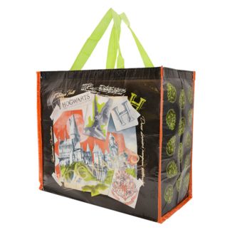 Bolsa Reutilizable Collage Hogwarts Harry Potter