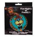 Five Nights at Freddy's Coaster 4-Pack Printed Drinks