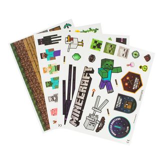 Pegatinas Decorativas Motivos Minecraft