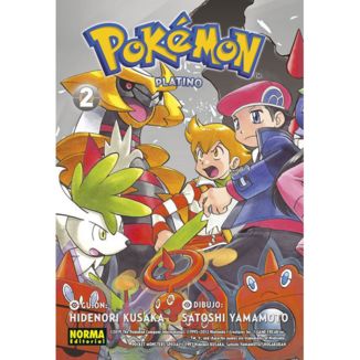 Pokemon Platino #02 Manga Oficial Norma Editorial