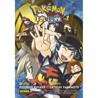 Pokemon Sol y Luna #01 Manga Oficial Norma Editorial