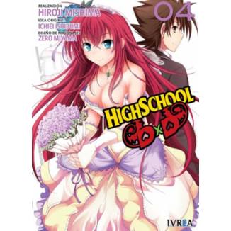 Highschool DxD #04 (Spanish) Manga Oficial Ivrea