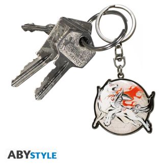 Amaterasu Keychain Okami