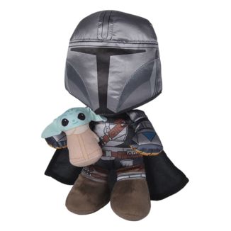 Mando & Grogu Plush Toy Star Wars The Mandalorian 25 cms