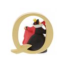 Letter Q Queen Of Hearts Figure Alice In Wonderland Enchanting Collection