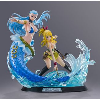 Figura Fairy Tail - Lucy Heartfilia & Aquarius HQF