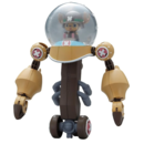 Model Kit Chopper Robo Super 2 Heavy Armor One Piece 