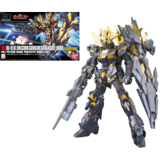 Model Kit RX-0N Unicorn Gundam 02 Banshee Norn Destroy Mode HGUC
