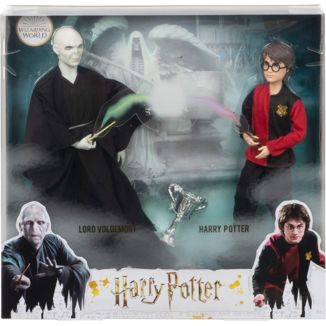 Set de Figuras Harry Potter y Lord Voldemort Mattel