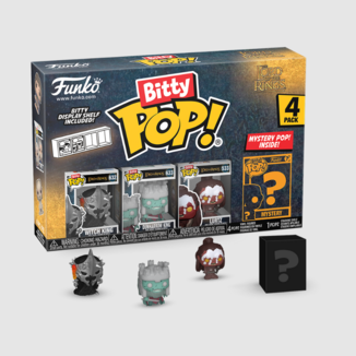 Funko Bitty Pop Rey Brujo El Señor de los Anillos 4 Pack