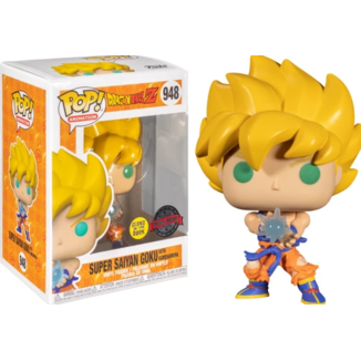 Funko Son Goku SSJ Kamehameha Dragon Ball Z POP! Animation 948 Special Edition Glow in the Dark