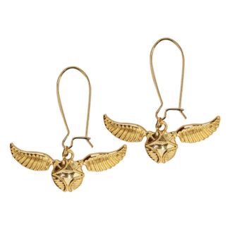 Pendientes Snitch Dorada Harry Potter