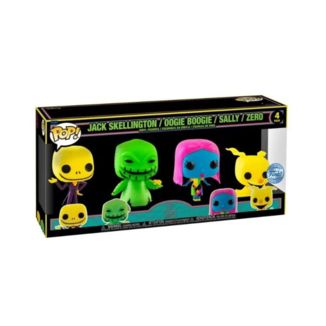 Funko Pesadilla Antes de Navidad Tim Burton POP! 4 Set Special Edition