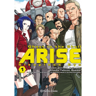 Ghost in the Shell Arise Sleepless Eye #01 Manga Oficial Planeta Comic