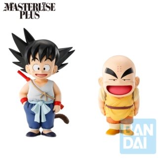 Son Goku & Krilin 2 Figures Set Dragon Ball Training Section Ichibansho