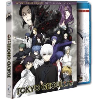 Tokyo Ghoul: Re Edición Coleccionista Parte 2 Bluray