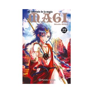 MAGI El laberinto de la magia #22 Manga Oficial Planeta Comic (Spanish)