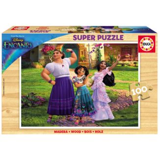 Puzzle Encanto Disney 100 pieces of wood