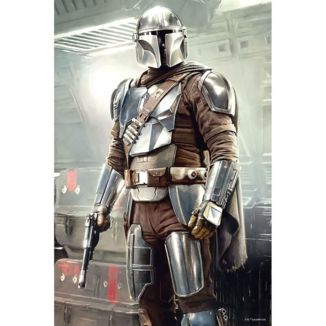 Puzzle 3D Lenticular Mando Star Wars The Mandalorian 200 Piezas