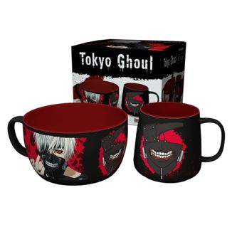 Set Taza y Bol Set Kaneki Ken Tokyo Ghoul