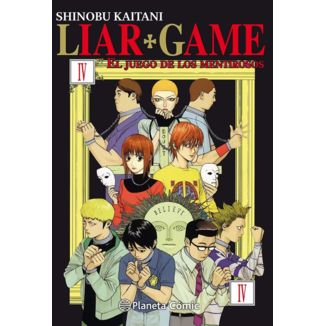 Liar Game. El Juego de los Mentirosos #04 Manga Oficial Planeta Comic (Spanish)