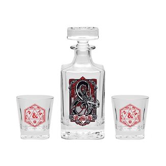 Set Licorera y Vasos Logo Dungeons & Dragons