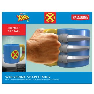 Taza 3D Garra Lobezno Marvel Comics