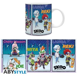 Taza Personajes Chibi SK8 The Infinity 320 ml
