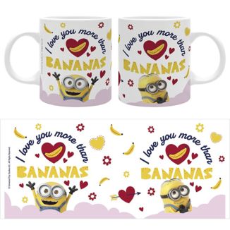 I Love You More Than Bananas Mug Minions 320ml