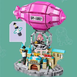 Set Bloques Construcción Anya Forger Airship Spy x Family