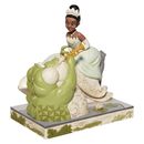 Figura Tiana & Louis Tiana y el Sapo Jim Shore Disney Traditions