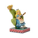 Figura Alicia Sentada Alicia en el Pais de las Maravillas Disney Traditions Jim Shore