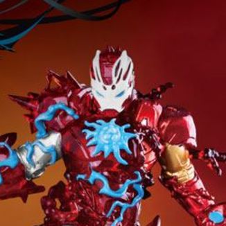 Figura Iron Man Spiderman Maximum Venom Marvel Comics Special Edition D-Stage
