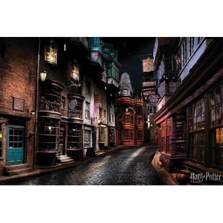 Poster Callejon Diagon Harry Potter 61 x 91 cms