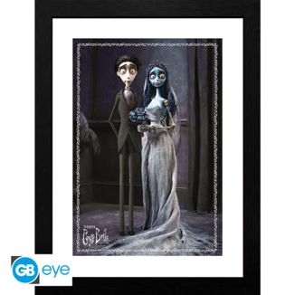 Emily and Victor Picture The Corpse Bride Tim Burton 30,5 x 40,5 cms 