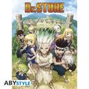 Dr Stone Poster Artwork & Group Set 52 x 38 cms