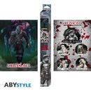 Poster Goblin Slayer Orcbolg y Grupo Set 52 x 38 cms