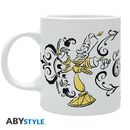 Taza Ding Dong y Lumiere La Bella y la Bestia Disney 320 ml
