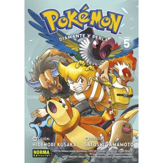 Pokemon - Diamante y Perla #05 Manga Oficial Norma Editorial
