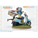 Laid-Back Camp Estatua PVC 1/7 Prisma Wing Nadeshiko Kagamihara & Rin Shima 24 cm