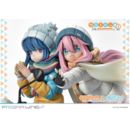 Laid-Back Camp Estatua PVC 1/7 Prisma Wing Nadeshiko Kagamihara & Rin Shima 24 cm