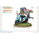 Laid-Back Camp Estatua PVC 1/7 Prisma Wing Nadeshiko Kagamihara & Rin Shima 24 cm