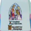 Sleeping Beauty Backpack Stained Glass Castle Disney Loungefly